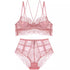 Amore Soft Lace set by santrea lingerie. vancouver. canada. sexy. elegant. two piece.