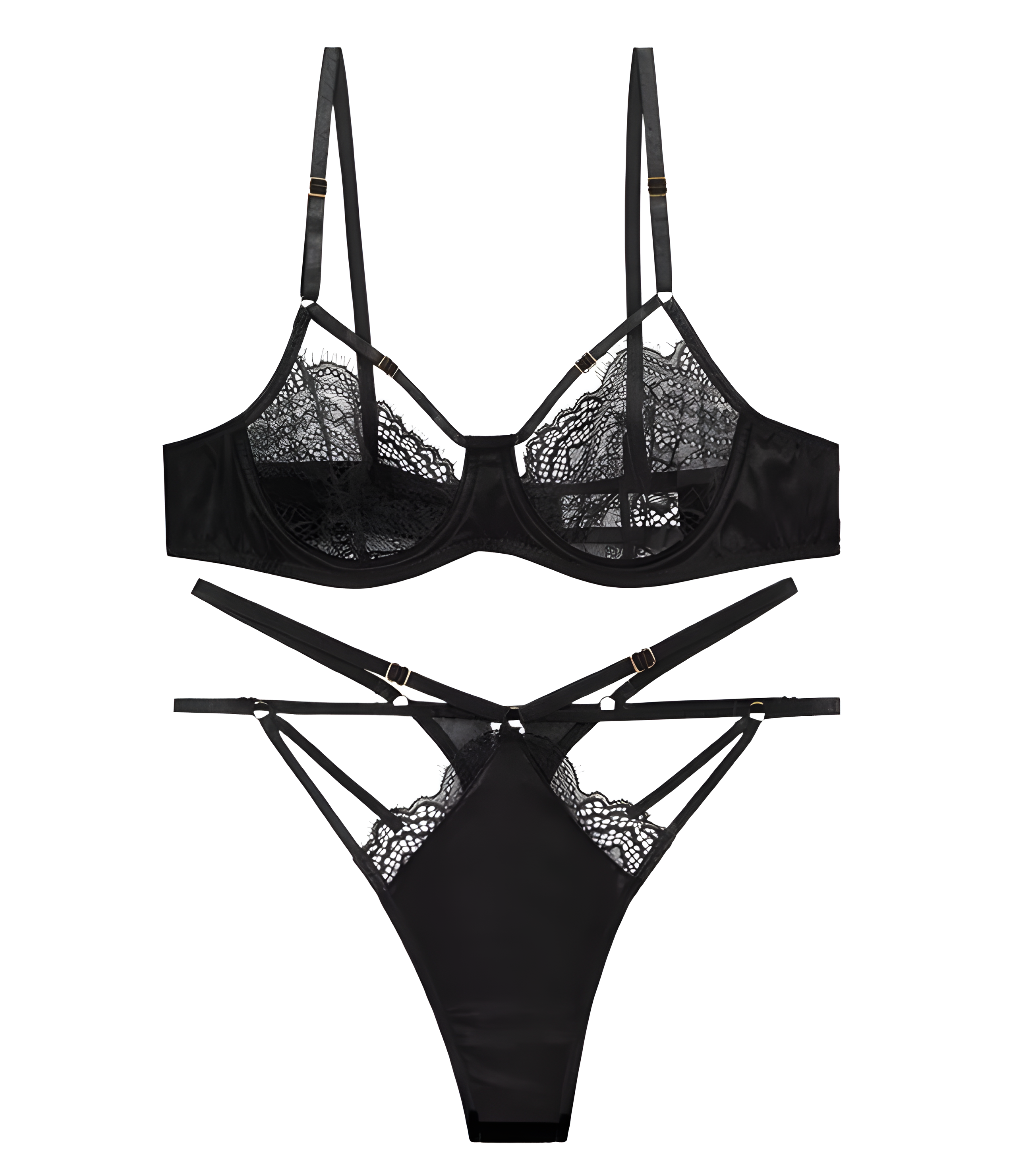 Luminous eyelash set by SANTREA lingerie