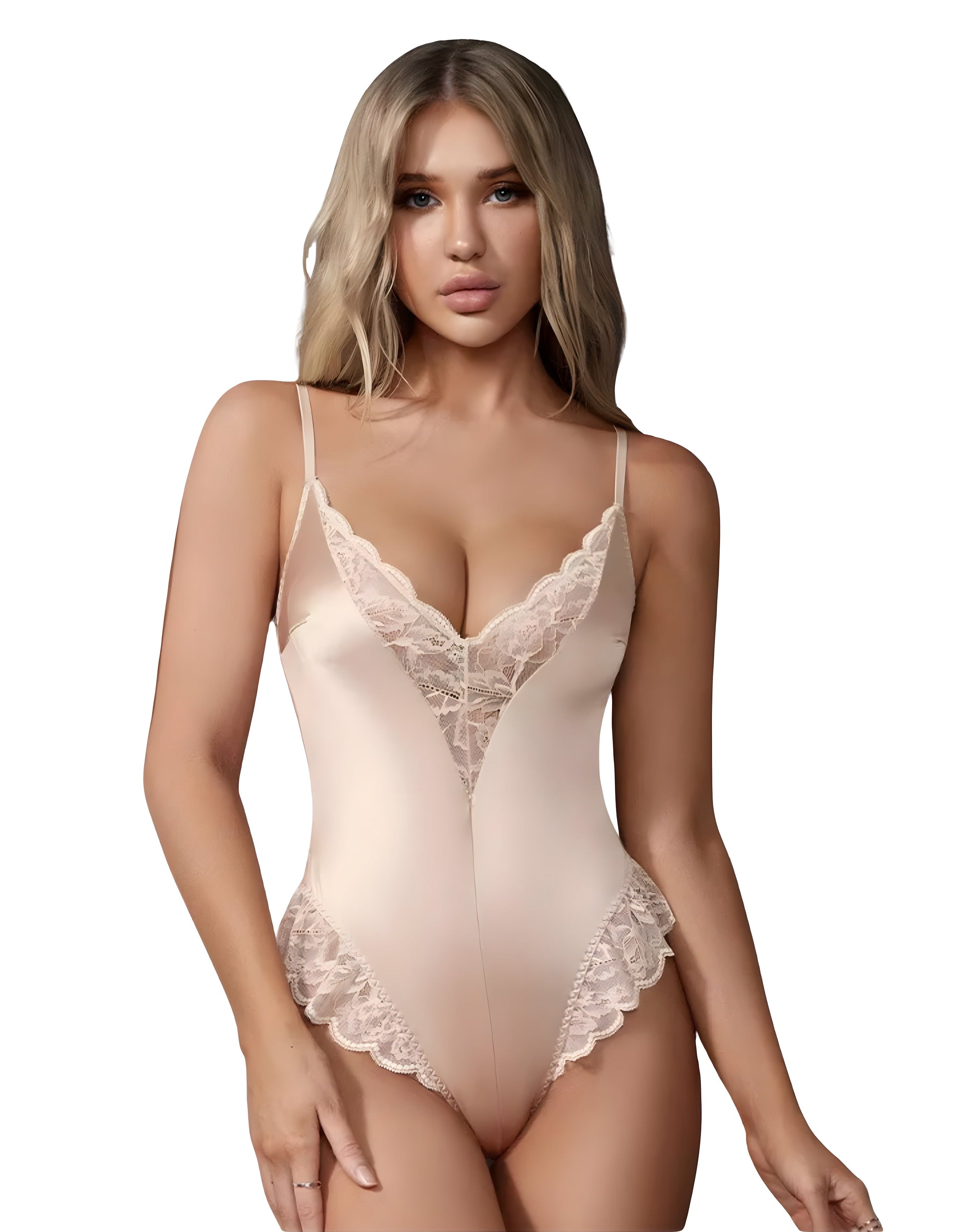 CHIC PEPLUM BODYSUIT