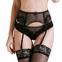 SAVOIR ULTRA THIN LACE GARTER SET (4 PC) by santrea lingerie vancouver