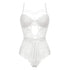 CHARLOTTE LACE BODYSUIT WITH BOW by SANTREA LINGERIE VANCOUVER