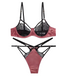 Luminous eyelash set in luxury pink by SANTREA lingerie