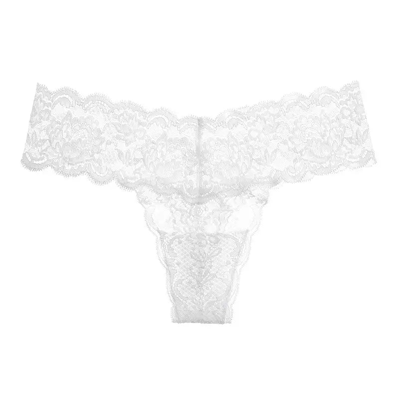FLEXIBLE CAPRI LACE THONG SET