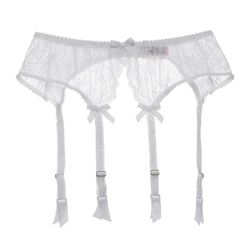 SAVOIR LACE GARTER SET (3pc) by santrea lingerie vancouver