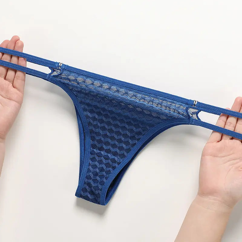 classic spaghetti strapped thongs by santrea lingerie