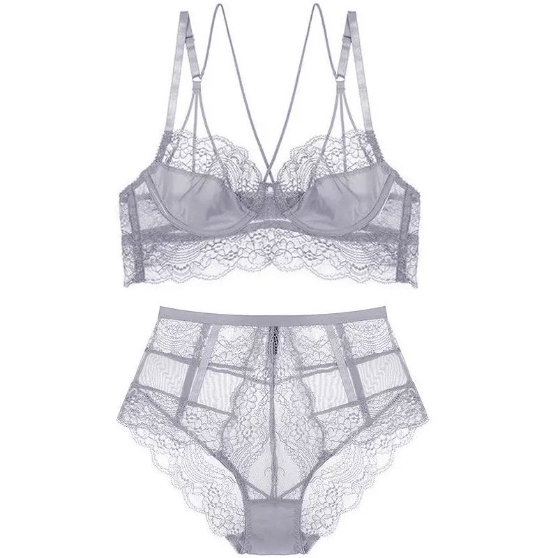 Amore Soft Lace set by santrea lingerie. vancouver. canada. sexy. elegant. two piece.