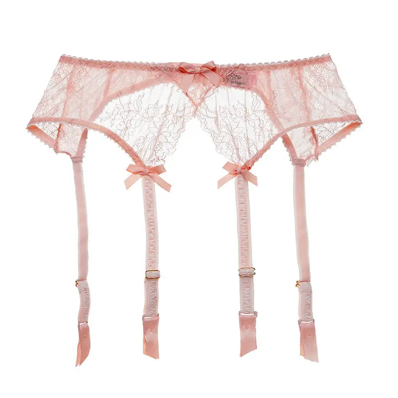 SAVOIR LACE GARTER SET (3pc) by santrea lingerie vancouver