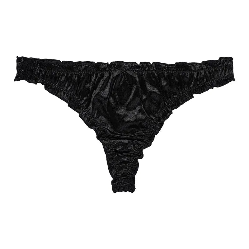 SEVEN-DAY-WEAR SATIN PUFF comfort PANTIES by santrea lingerie vancouver