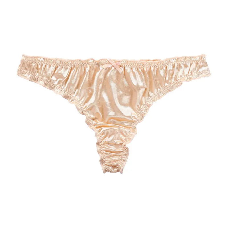 SEVEN-DAY-WEAR SATIN PUFF comfort PANTIES by santrea lingerie vancouver