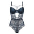 CHARLOTTE LACE BODYSUIT WITH BOW by SANTREA LINGERIE VANCOUVER