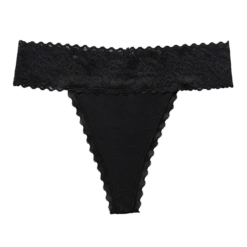 COTTON LACE PANTIES (3PC SET) by santrea lingerie vancouver