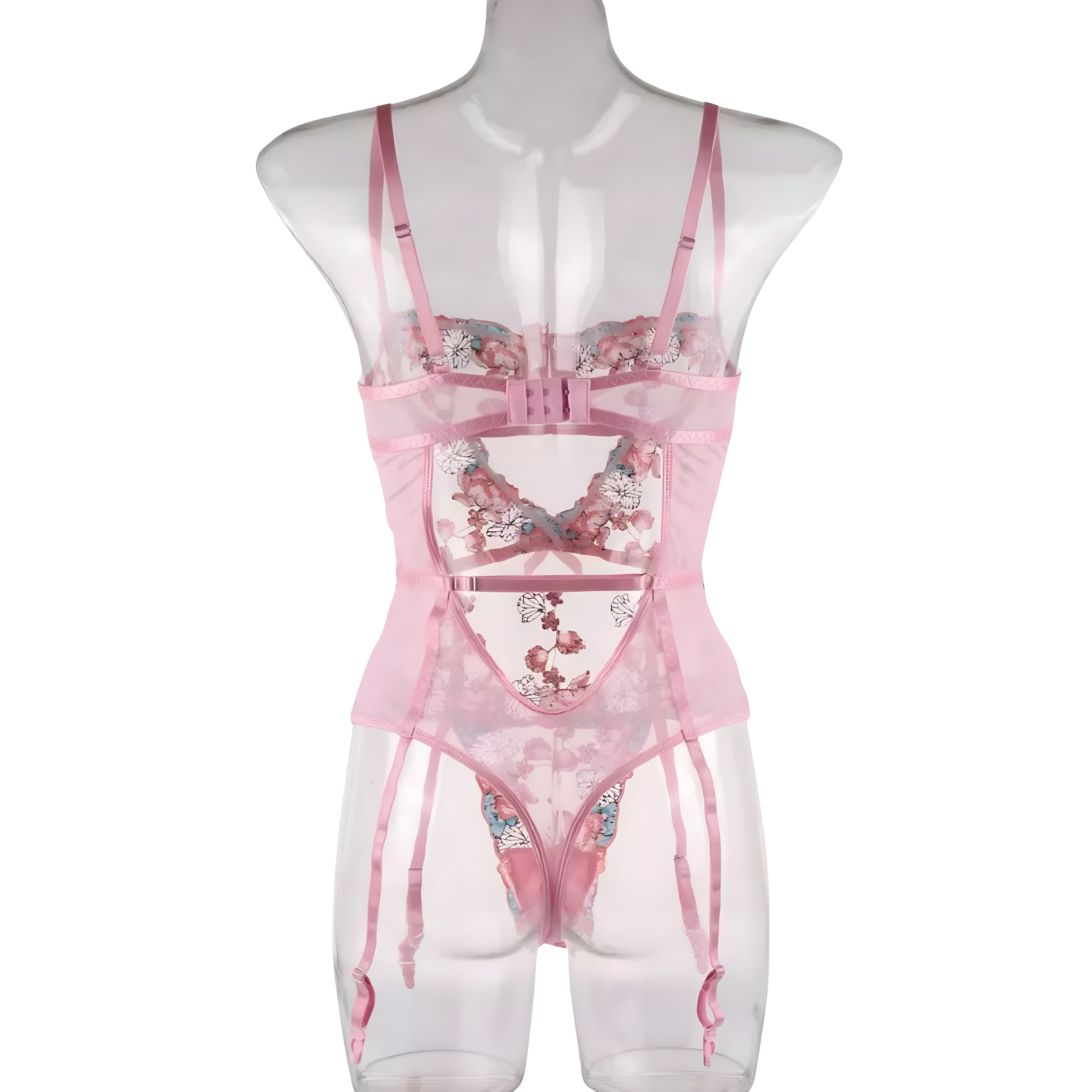 peony floral teddy by santrea lingerie vancouver