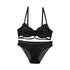 CONTEMPORARY EMBROIDERED SET by santrea lingerie