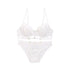 CONTEMPORARY EMBROIDERED SET by santrea lingerie