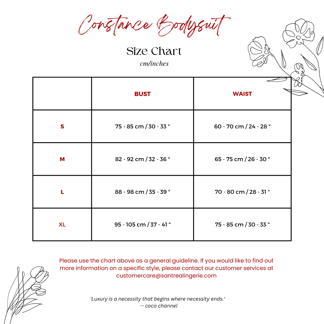 CONSTANCE LONG-SLEEVED BODYSUITS (4 BUNDLE SET) by santrea lingerie vancouver