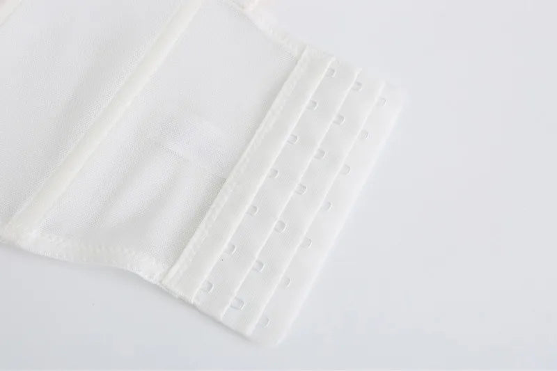 ivorywhite.wired lace corset by santrea lingerie vancouver